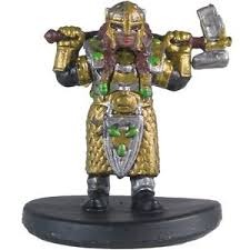 Gold Dwarf Cleric #2 Icons of the Realms starter set